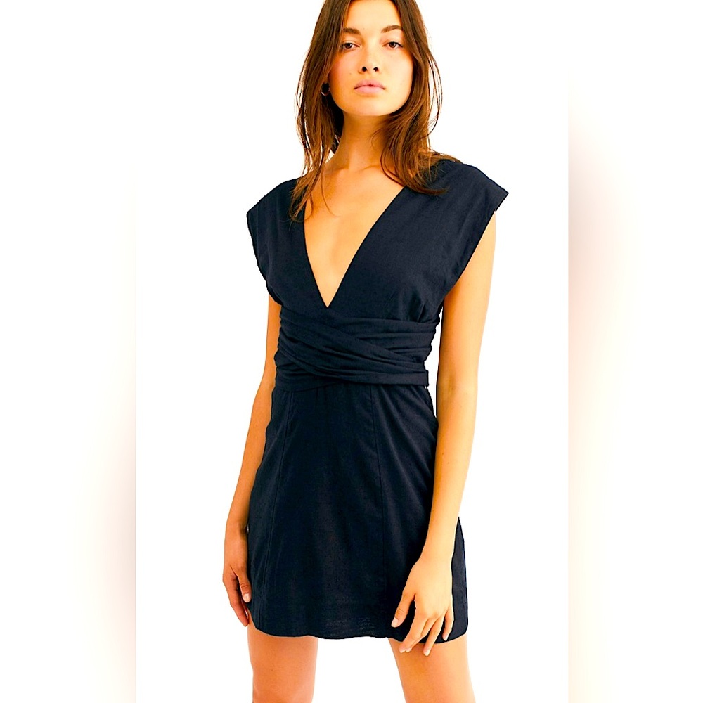 Free People Babys Got It Convertible Mini Dress NWT - Picture 5 of 16
